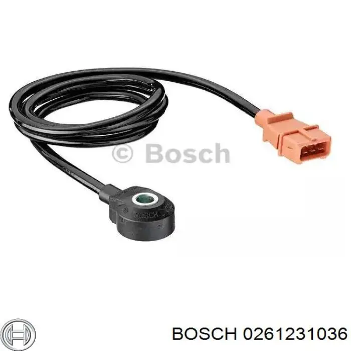 0261231036 Bosch датчик детонации