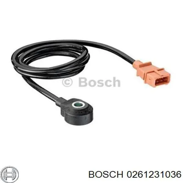 Sensor de detonaciones 0261231036 Bosch