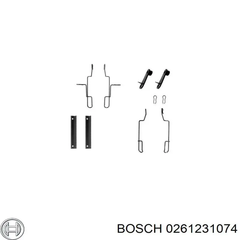 0261231074 Bosch датчик детонации