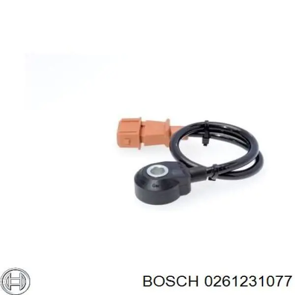 Sensor de detonaciones 0261231077 Bosch