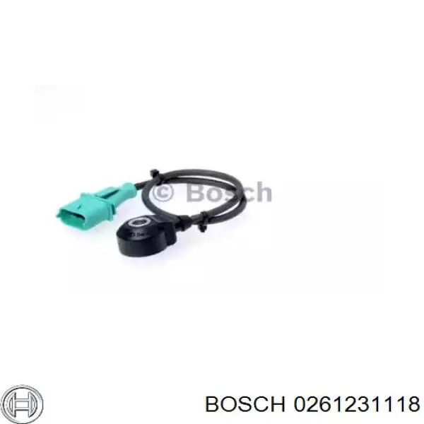0 261 231 118 Bosch sensor de detonação