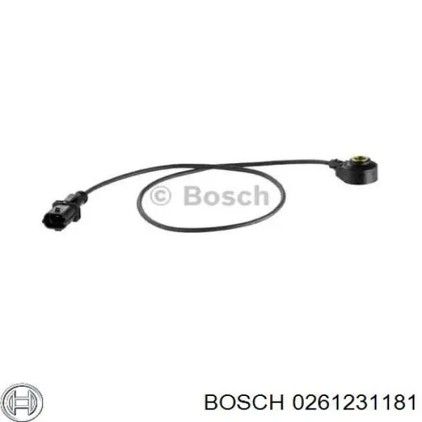 0261231181 Bosch датчик детонации