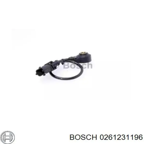 0 261 231 196 Bosch sensor de detonação