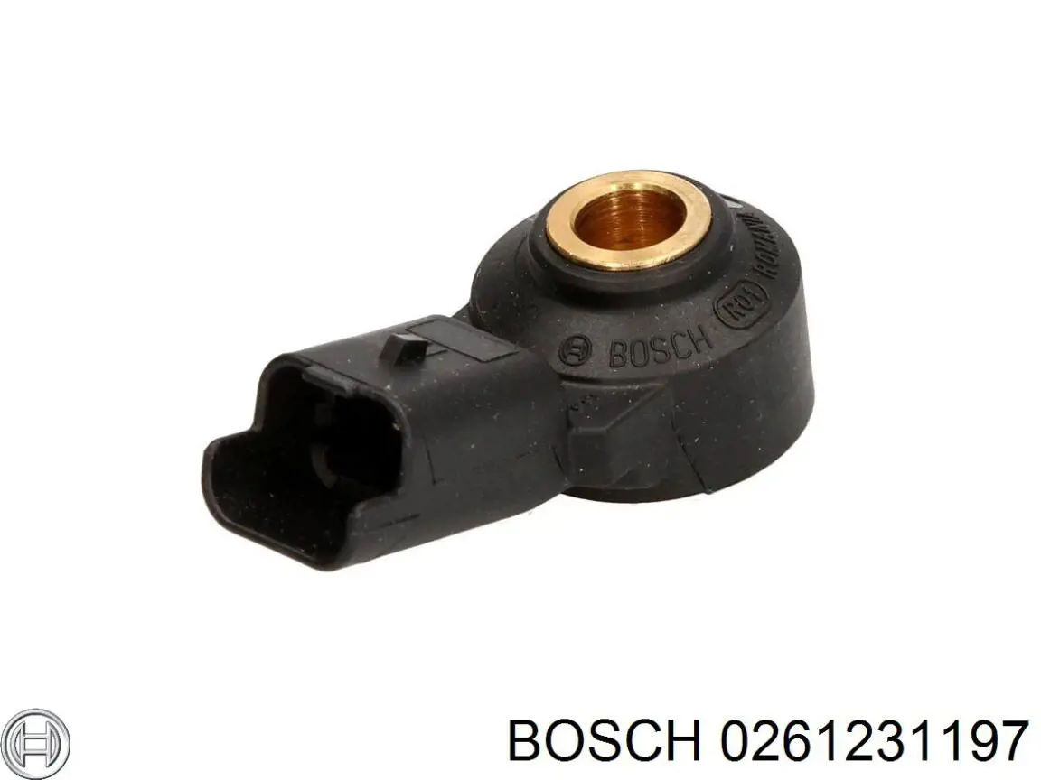 Sensor de detonaciones 0261231197 Bosch