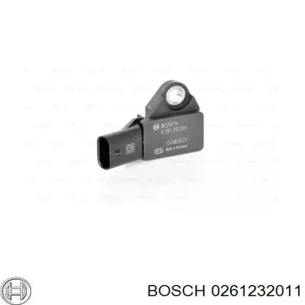 0261232011 Bosch sensor de pressão de supercompressão