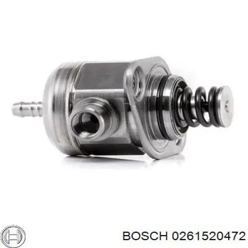Bomba de alta presión 0261520472 Bosch