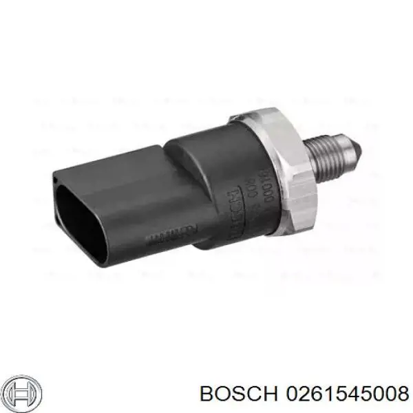 Купить 0261545008 Bosch Датчик давления топлива
