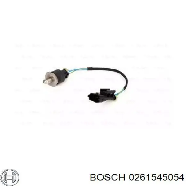 Датчик давления топлива 0261545054 Bosch