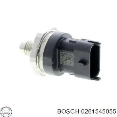 0 261 545 055 Bosch датчик давления топлива