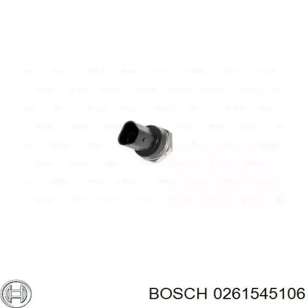 0261545106 Bosch sensor de pressão de combustível