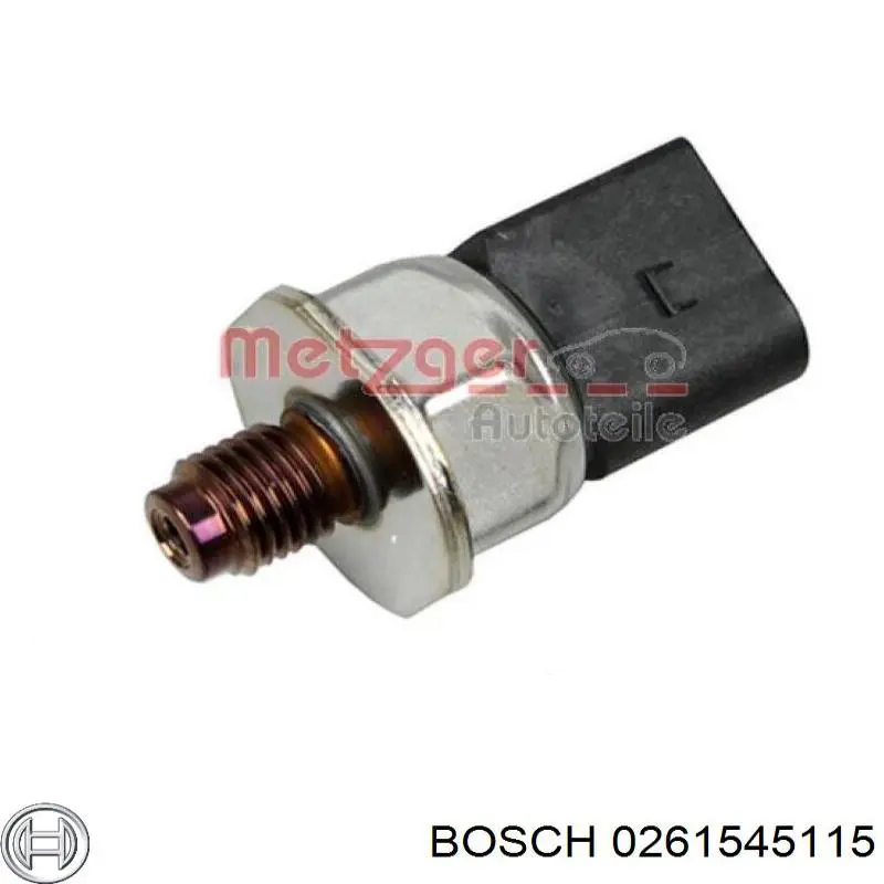 0261545115 Bosch sensor de pressão de combustível