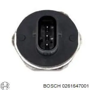 0 261 547 001 Bosch sensor de pressão de combustível