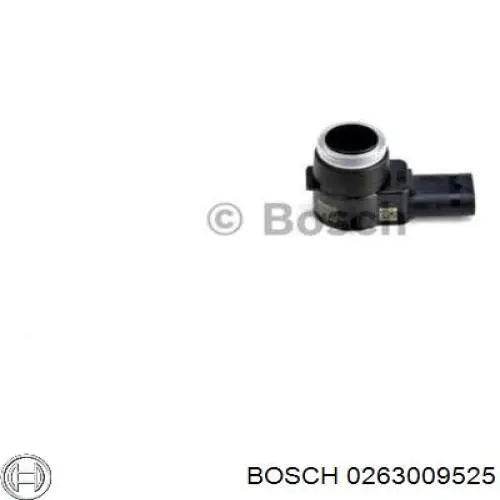 Sensor De Alarma De Estacionamiento(packtronic) Parte Delantera/Trasera 0263009525 Bosch