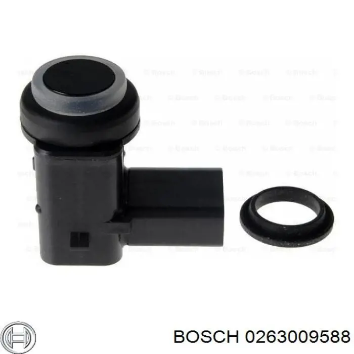 Sensor De Alarma De Estacionamiento(packtronic) Delantero/Trasero Central 0263009588 Bosch