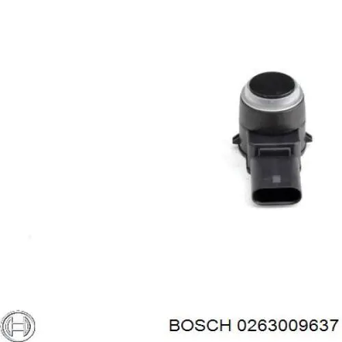 Sensor De Alarma De Estacionamiento(packtronic) Parte Delantera/Trasera 0263009637 Bosch