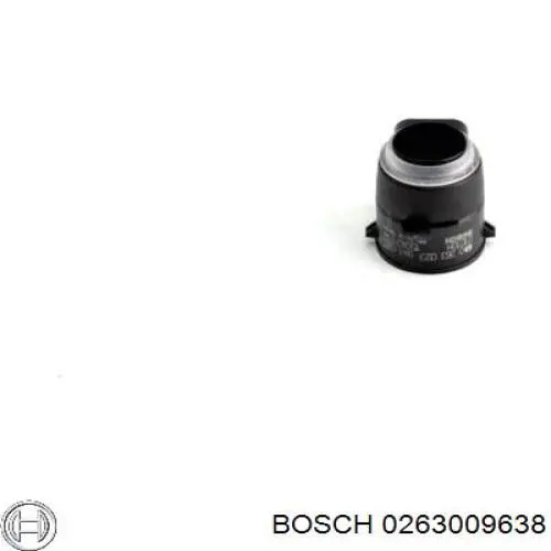 Датчик сигнализации парковки (парктроник), передний боковой Bosch 0263009638