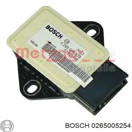 Датчик поперечного ускорения (ESP) Bosch 0265005254 цена, от 11.29 USD