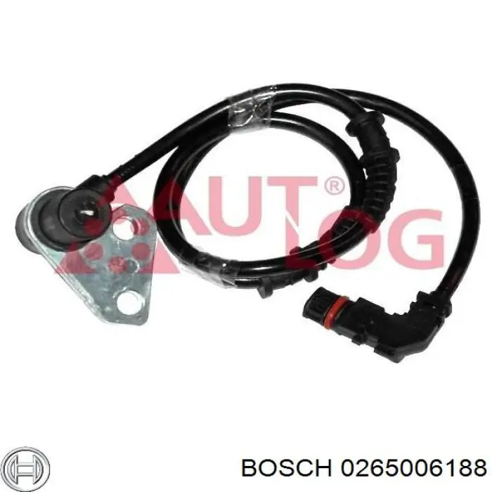 0265006188 Bosch датчик абс (abs передний правый)