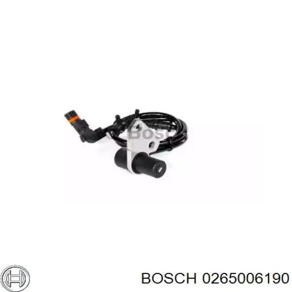 0 265 006 190 Bosch sensor abs dianteiro esquerdo
