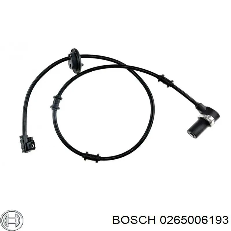 0265006193 Bosch Датчик АБС (ABS) задний, правый