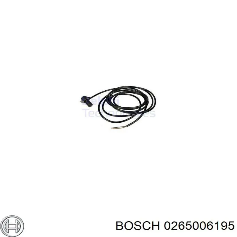 Датчик АБС (ABS) задний 0265006195 Bosch