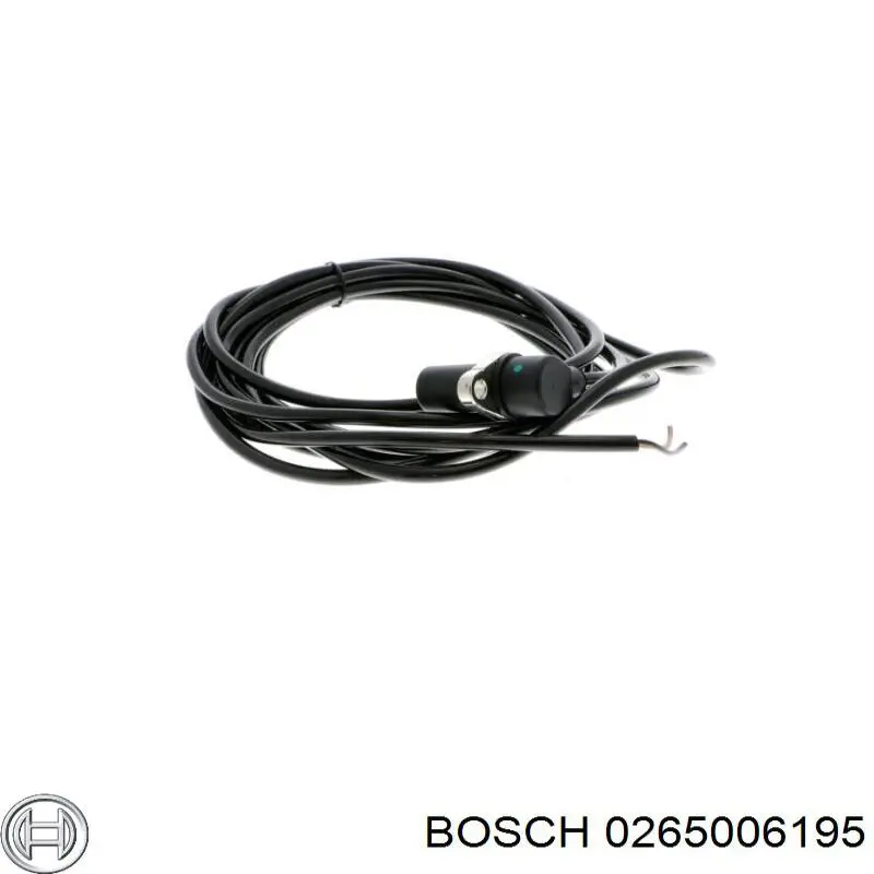 Sensor ABS trasero 0265006195 Bosch