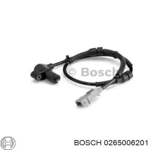 0265006201 Bosch датчик абс (abs передний левый)