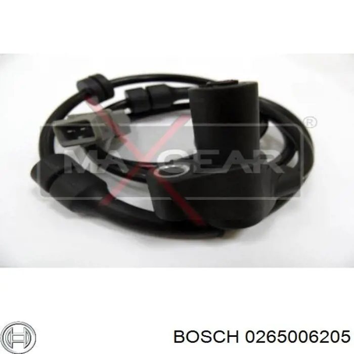 Передний датчик АБС Bosch 0265006205 цена, от 14.17 USD