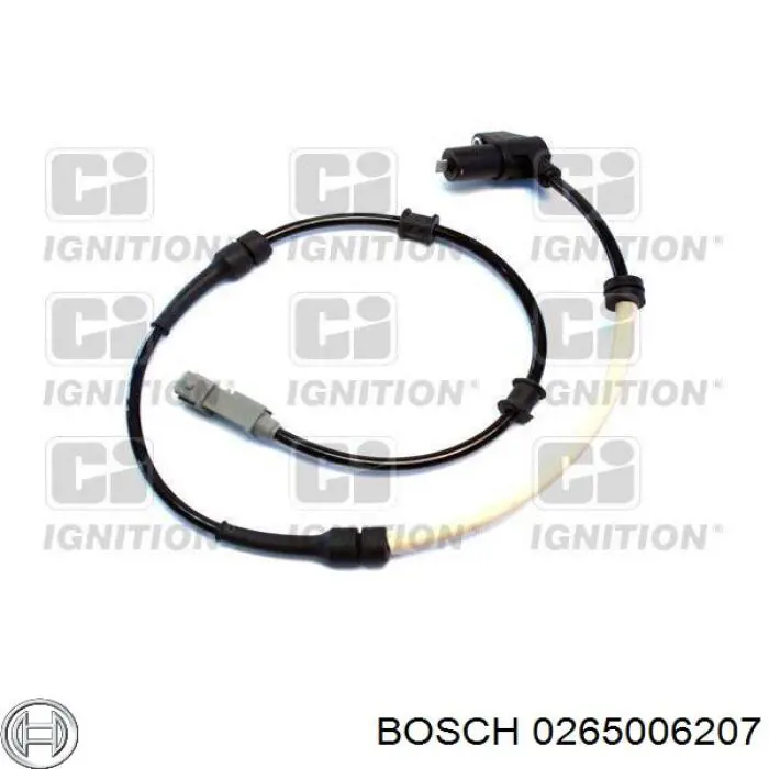 Купить 0265006207 Bosch Датчик АБС (ABS) передний