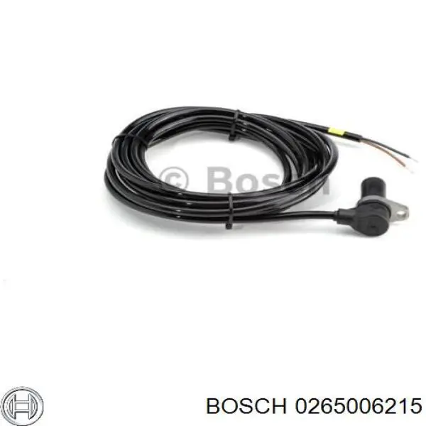 Sensor ABS trasero 0265006215 Bosch