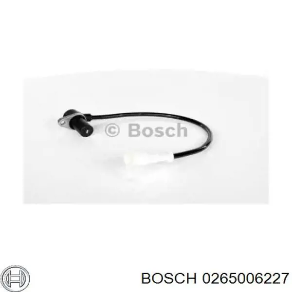 0265006227 Bosch sensor abs traseiro