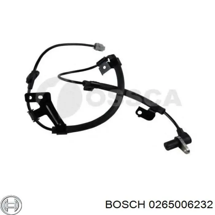 Купить 0265006232 Bosch Датчик антиблокировочной системы торможения