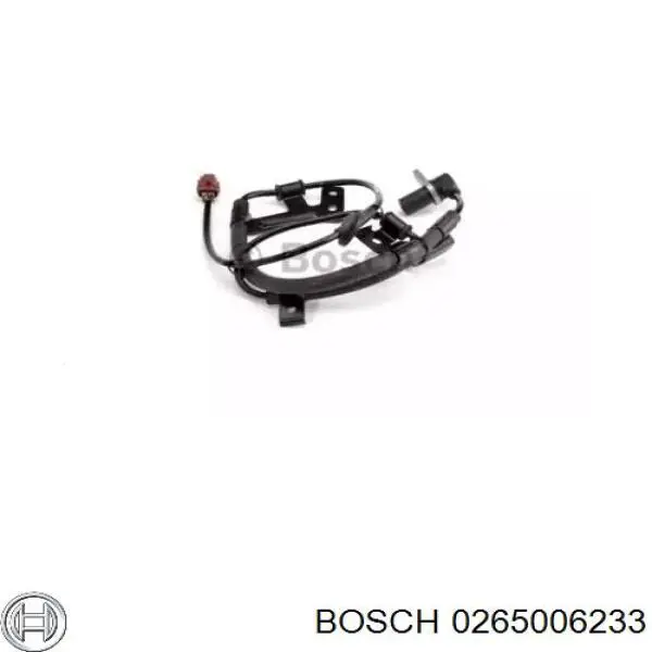 Передний левый датчик абс Bosch 0265006233