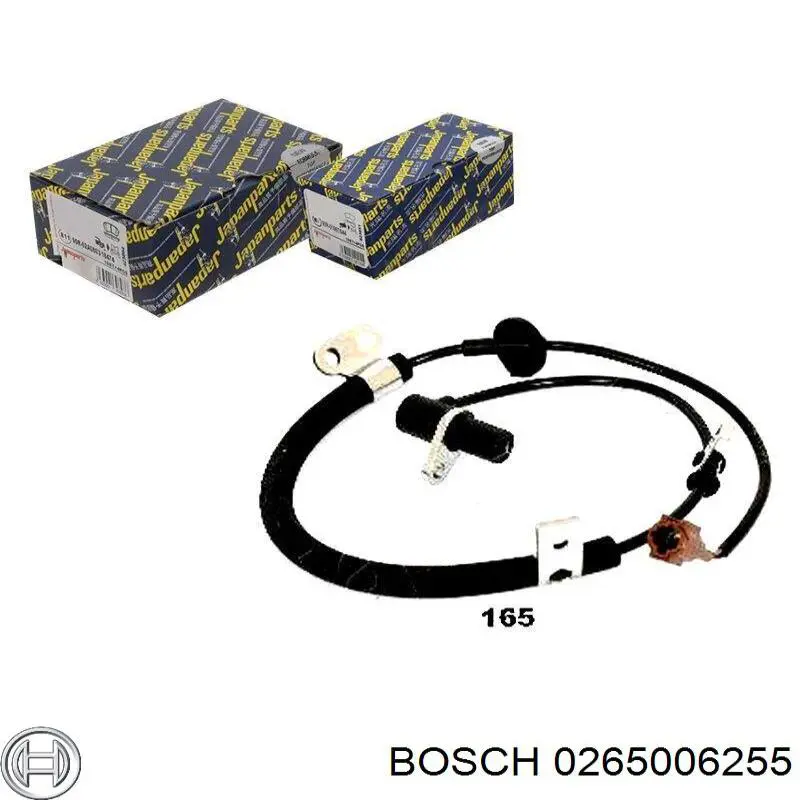 Датчик антиблокировочной системы торможения Bosch 0265006255 цена, от 27.31 USD