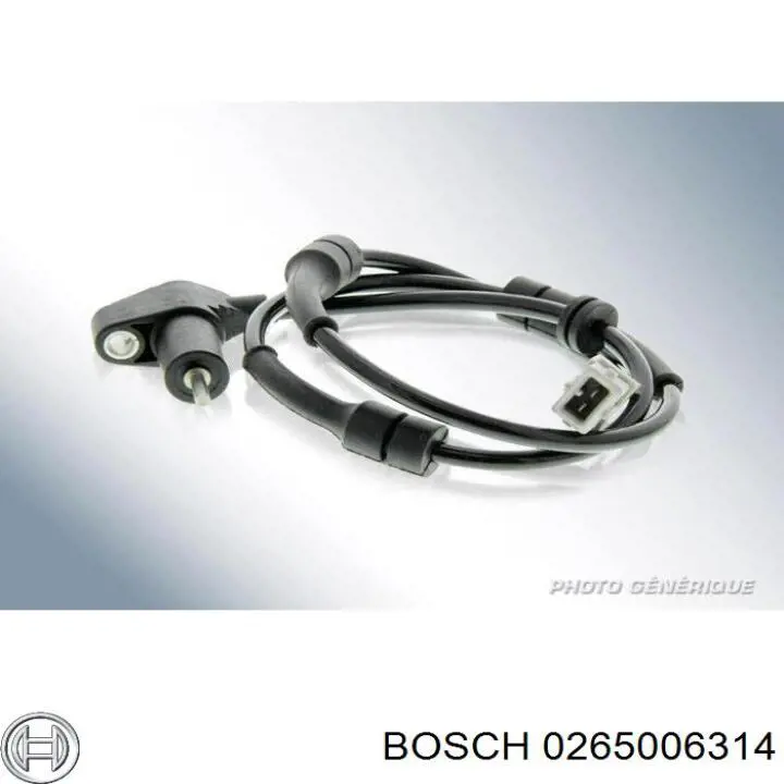 0265006314 Bosch sensor dianteiro de abs