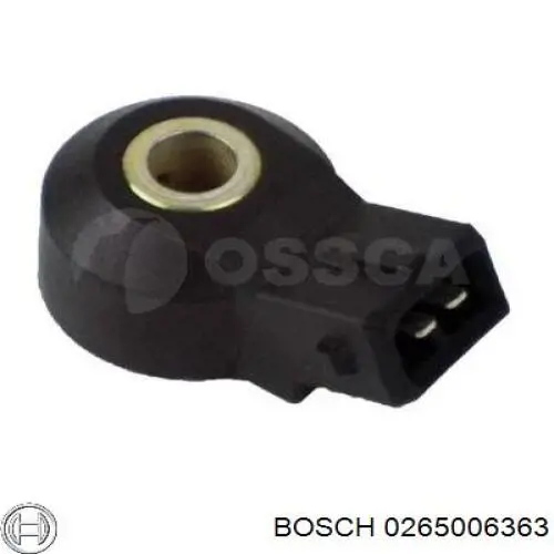 0265006363 Bosch sensor abs traseiro