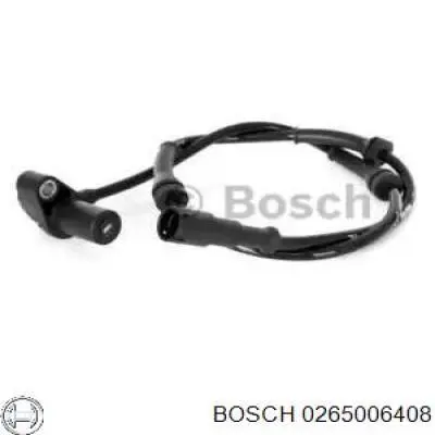 0265006408 Bosch датчик абс (abs задний левый)