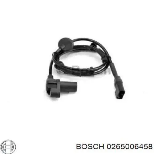 Sensor ABS delantero 0265006458 Bosch