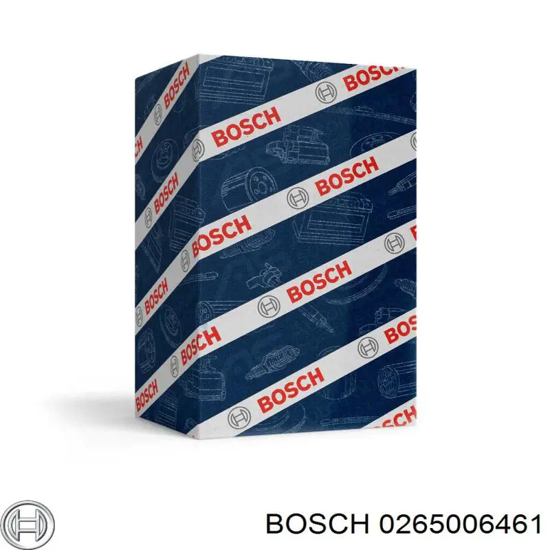 0265006461 Bosch датчик абс (abs задний левый)