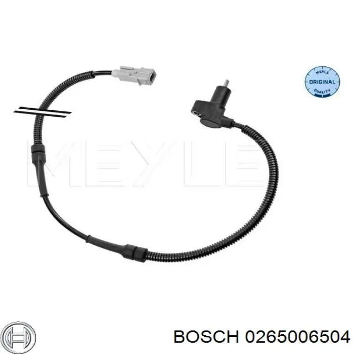 Датчик АБС (ABS) задний Bosch 0265006504 цена, от 16.17 USD