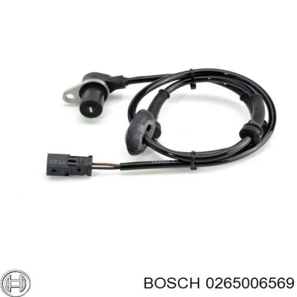 Датчик АБС (ABS) задний Bosch 0265006569 цена, от 25.67 USD