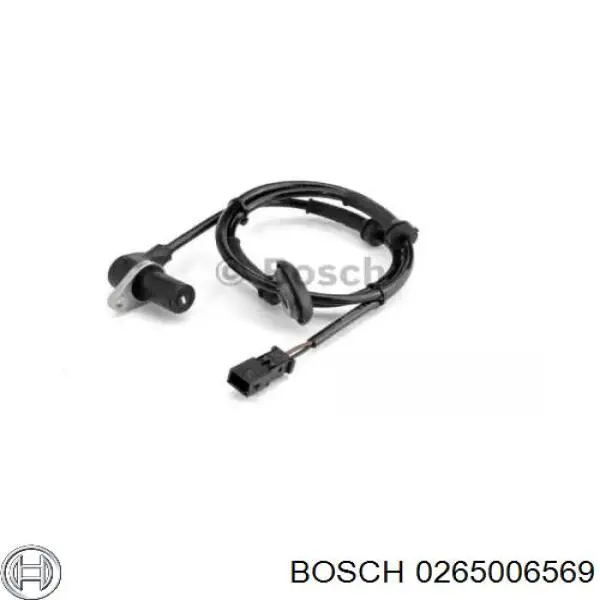 Датчик АБС (ABS) задний Bosch 0265006569