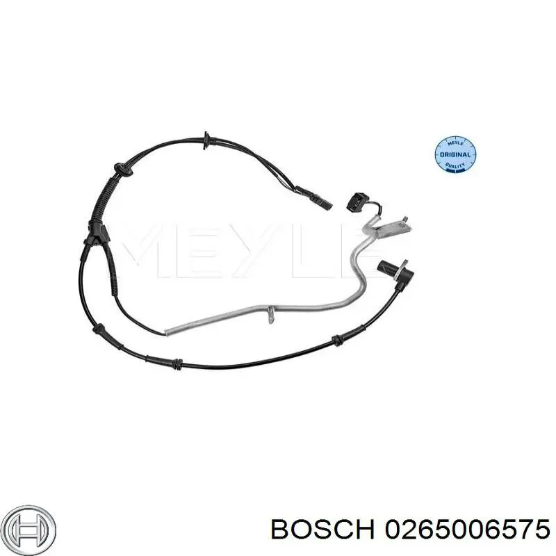 Sensor ABS trasero izquierdo 0265006575 Bosch