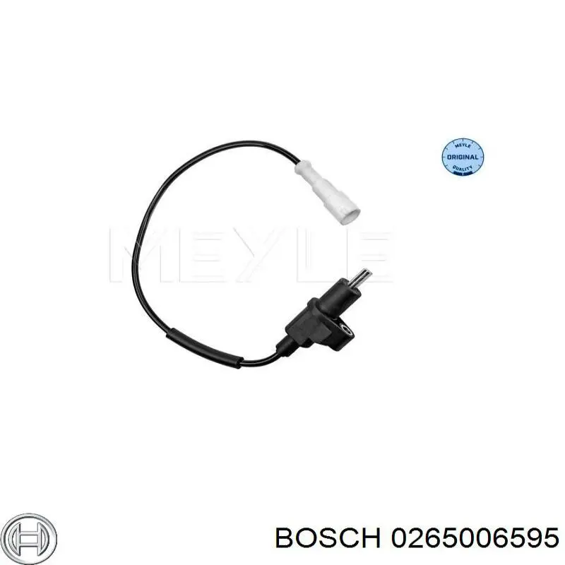 Sensor ABS trasero izquierdo 0265006595 Bosch