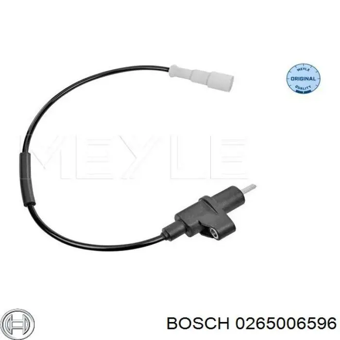 0265006596 Bosch sensor abs traseiro direito