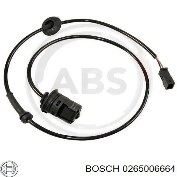 0265006664 Bosch sensor abs traseiro esquerdo