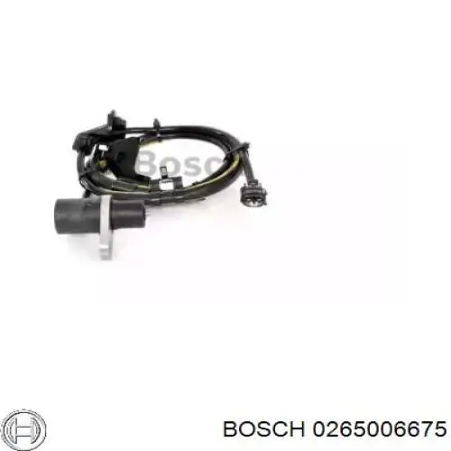 Sensor ABS delantero derecho 0265006675 Bosch