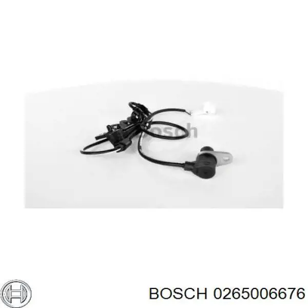 Датчик АБС (ABS) передний левый 0265006676 Bosch