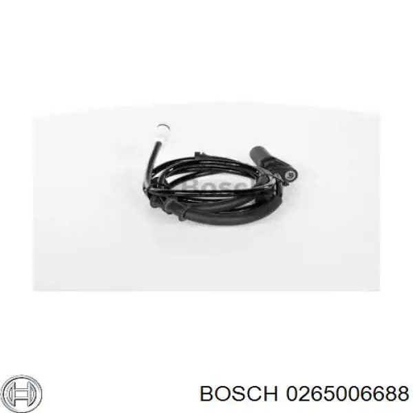 Купить 0265006688 Bosch Датчик АБС задний левый
