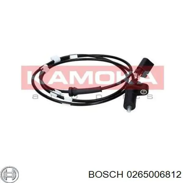 0265006812 Bosch Задний левый датчик АБС